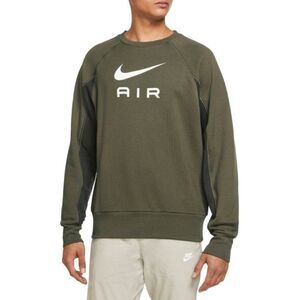 Nike Sportswear Air Men's Green French Terry Sweatshirt Size Medium